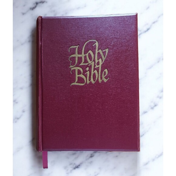 1959 Vintage Large Holy Bible King James Authorized Version J J Little & Ives Co - Picture 1 of 6